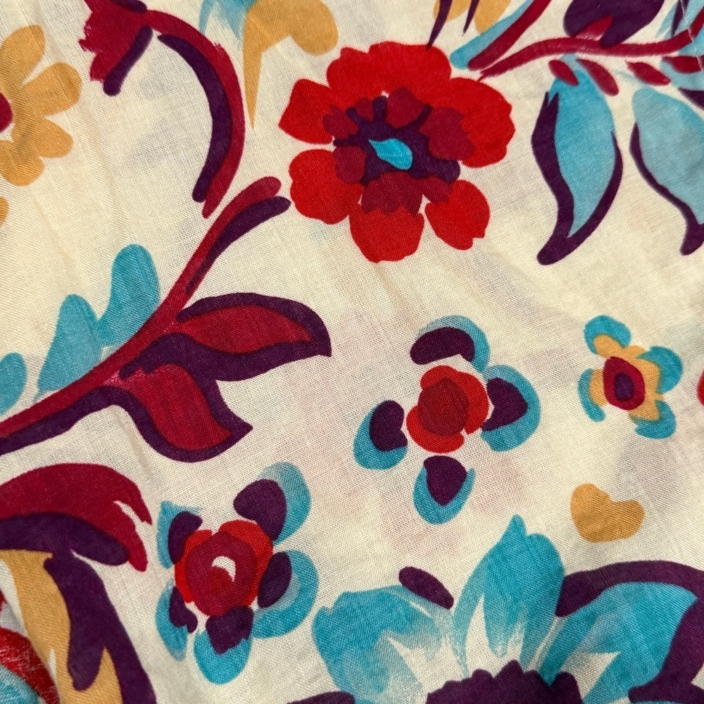 NWT BUCKETLIST Boho Contrast Patchwork Mini Dress… - image 4